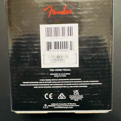 Fender Tre-Verb Tremolo/Reverb 2019 - Present - Blue image 10