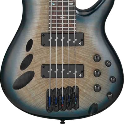 Ibanez SRD905-CTL Bass Workshop SR Electric Bass 5-String - Cosmic Blue Starburst image 5