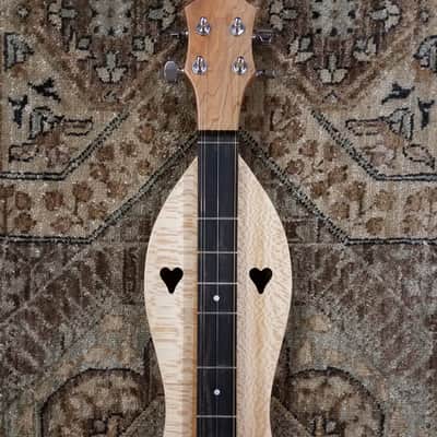 2020 McSpadden 4FGCSYE 4-String Ginger Mountain Dulcimer w/ Extra Fret, Gig Bag image 3