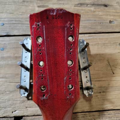 Gibson Les Paul Jr with 1958 Neck Profile & Body Style - early 1959 - Cherry image 19