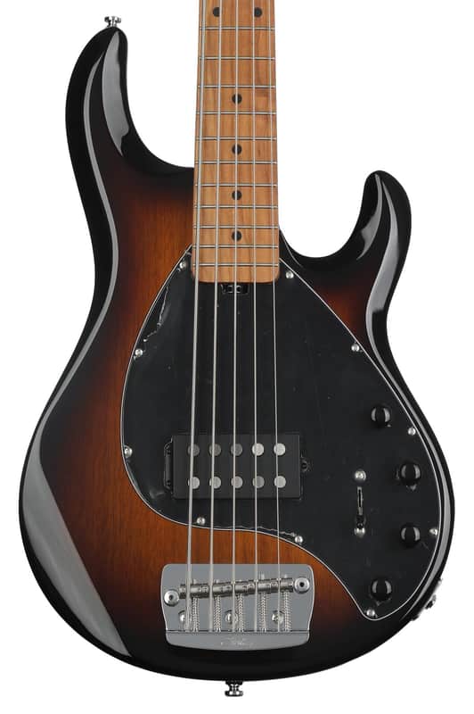 Sterling By Music Man StingRay RAY35 5-string Bass Guitar - Vintage Sunburst image 1