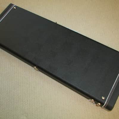 Fender Custom Shop Center Pocket Hard Shell Case Black w/Black Interior NM/M image 5