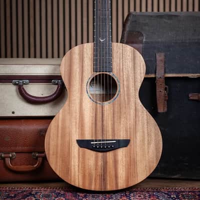 Faith Nomad Mini-Neptune Electro - Trembesi All Solid Travel Electro Acoustic Guitar & Gigbag image 5