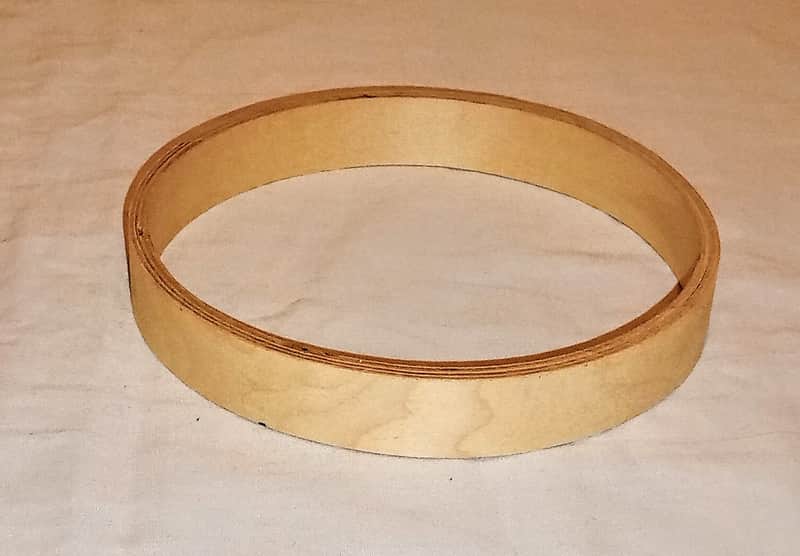 Unmarked REINFORCEMENT RING 6-IN DIAMETER - RAW MAPLE image 1