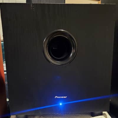 Pioneer Pioneer SW-8MK2 powered subwoofer 2020 - Black image 1