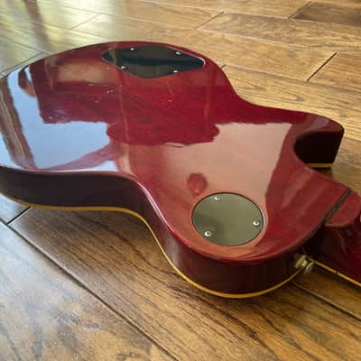 Aria Pro II LS 450 Standard Electric Guitar Cherry Burst Matsumoku MIJ image 13