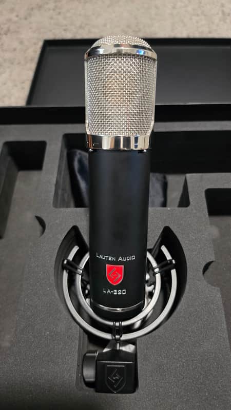 Immagine Lauten Audio LA-320 v2 Large Diaphragm Cardioid Condenser Microphone 2022 - Present - Black - 1