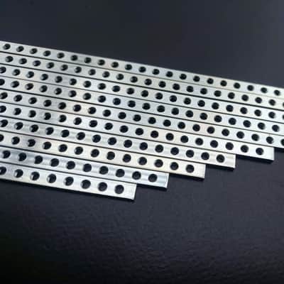 2 x 56hp / M3 (3mm) Eurorack Threaded Nut Strips (Pair) image 9