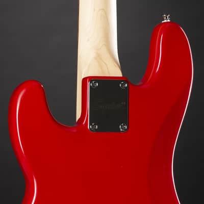 Squier Mini Precision Bass IL Dakota Red - 4-String Electric Bass image 8