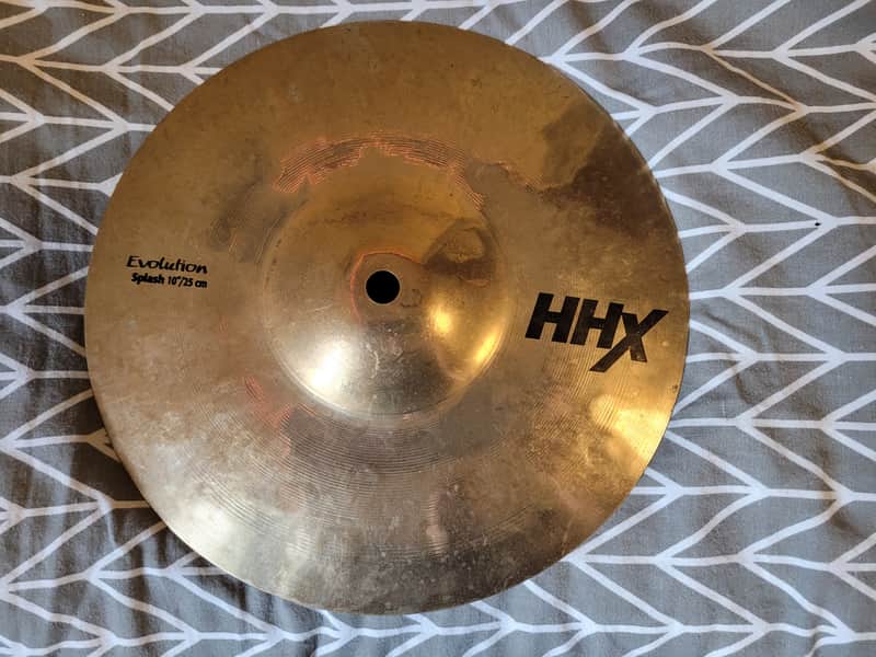 Sabian HHX Evolution 10" Splash late 2010s - brilliant image 1