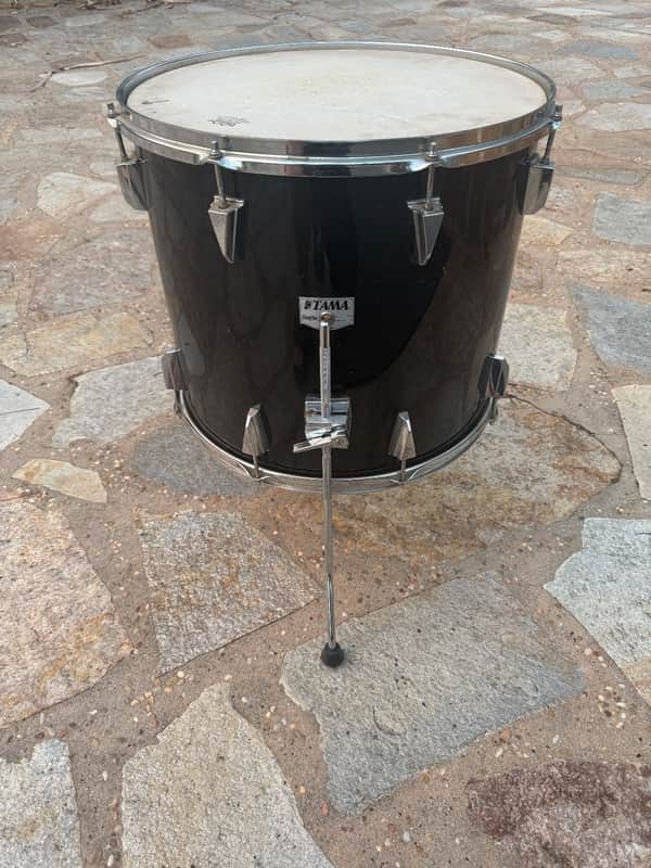Tama Granstar 80's Black 18" Floor Tom Drum