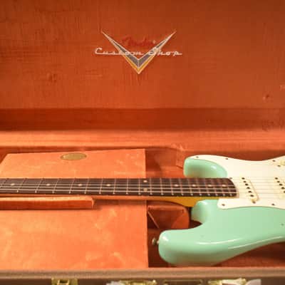 Fender Custom Shop '59 Stratocaster Journeyman Relic - Faded Aged Seafoam Green image 13