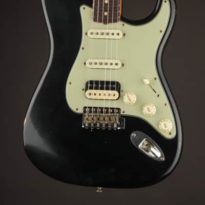 Fender Masterbuilt David Brown '60s HSS Stratocaster 2025 - Black Journeyman image 6