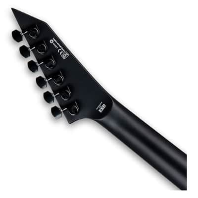 ESP LTD MH-1000 Baritone Electric Guitar - Black Satin - B-Stock image 5