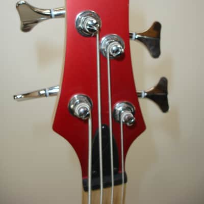 Ibanez Mezzo SRMD200 4-String Bass Guitar, Candy Apple Matte image 9