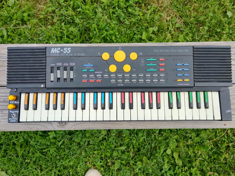 Circuit Bent Mc-55 Programmable PCM Drum Machine Synthesizer