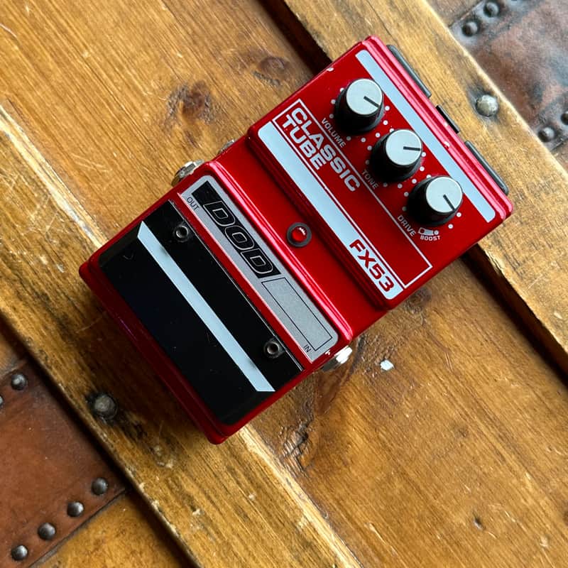 (17627) DOD Classic Tube FX53 1990s - Red image 1