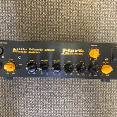 Markbass Little Mark 250 Black Line 250-Watt Bass Amp Head 2013 - Present - Black image 1