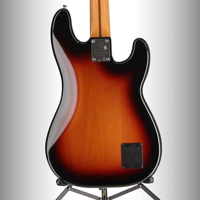 Fender Player Plus Precision Bass, Left-Hand, Pau Ferro Fingerboard, 3-Color Sunburst (U2) (56928) image 2