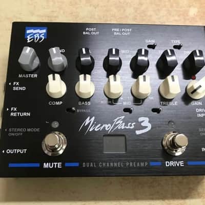 EBS Micro Bass 3 Pream DI Box w/ Original box & paperwork image 3
