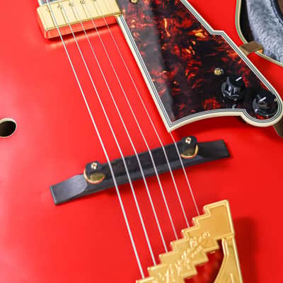 D'Angelico Deluxe EXL-1 Korea | Matte Red image 8