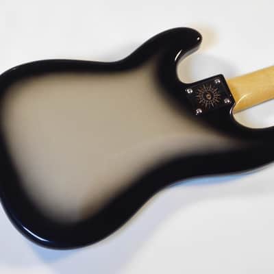 2025 Del Toro Guitars Barrera Bass - Black Gold Burst image 4