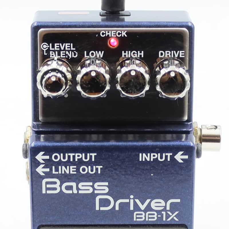 Boss BB-1X Bass Driver With Original Box Bass Guitar Effect Pedal