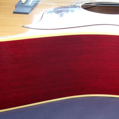 Aria WH-25 Hummingbird style guitar Japan Vintage  '70 Natural+Gig Bag image 14