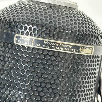 Western Electric RA-1142 Transmitter Multipattern Ribbon / Dynamic Microphone image 5