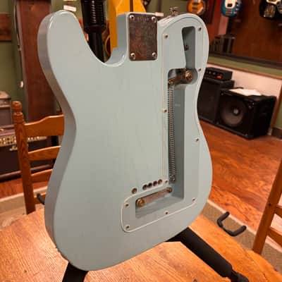 Berly Guitars T Style w/B Bender Sonic Blue Nitro Authorized Dealer image 13