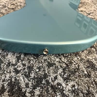 Fender Standard Jazz Bass 2002 MIM Agave Blue Rosewood FB 4-String Bass Guitar image 15