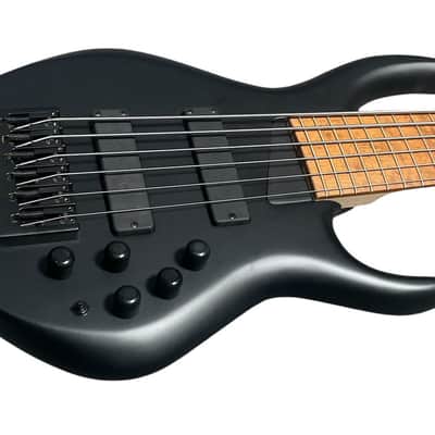 U.S.A. MTD 635-24 (H35D6) Headless, Matte Black / Roasted Birdseye Maple *On Order, ETA Dec. 2027 image 4