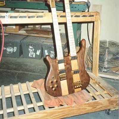 Rickenbacker Left-Handed Doubleneck 4080 Early 90's - Walnut image 2