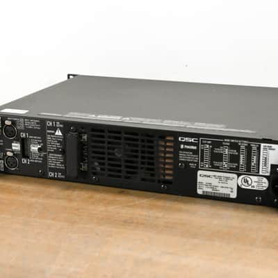QSC CX1202V 1200W 70V 2-Channel Power Amplifier CG011ZZ image 7