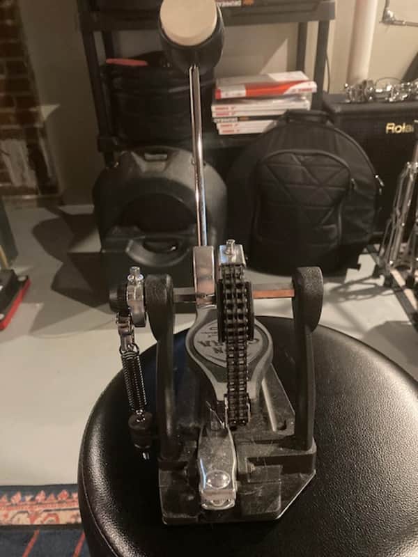 Tama HP600D Iron Cobra 600 Series Single Bass Drum Pedal 2010s - Black/Chrome image 1