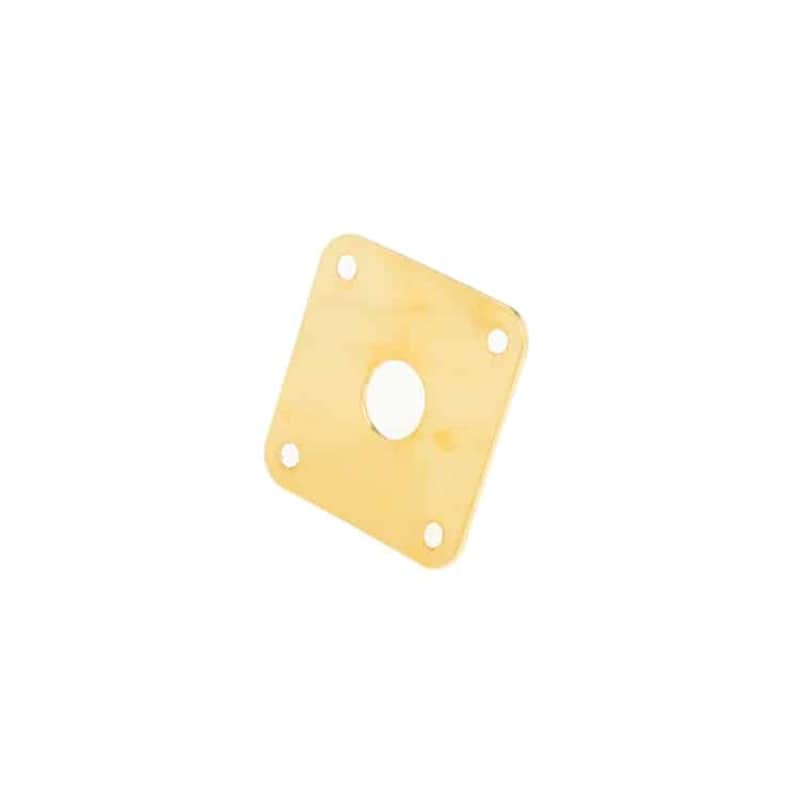 Gibson Metal Jack Plate - Gold image 1