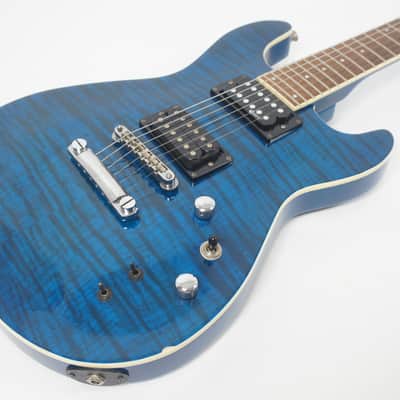 [SALE Ends Aug 20] Fernandes APG-55S DRAGONFLY 2 MODE SUSTAINER Transparent Blue image 2