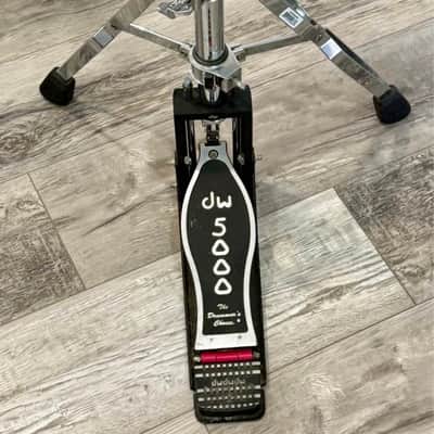 DW DWCP5500TD 5000 Series Delta II Heavy Duty Double-Braced Rotating 2-Leg Hi-Hat Stand 2020s - Chrome image 1