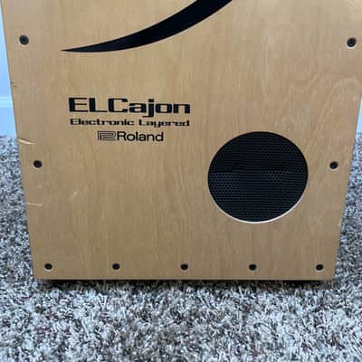 Roland EC-10 ELCajon Electronic Layered Cajon 2010s - Natural/Black image 2