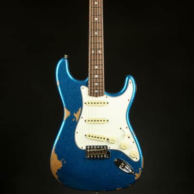 2023 - Fender Custom Shop 1967 Stratocaster Heavy Relic - Blue Sparkle image 3