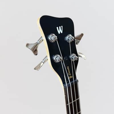 Warwick RockBass Corvette Basic 4 String Active Electric Bass Guitar - Nirvana Black image 6