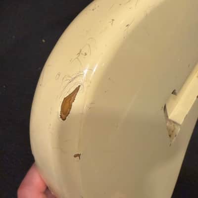 Vintage 1983 Squier Stratocaster Japan White - SQ Series 70s MIJ Body Routed for Kahler 2300 image 11