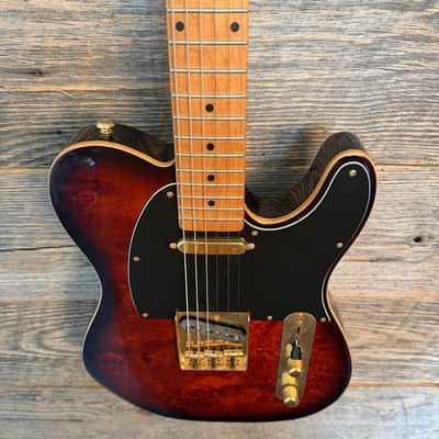 Used Michael Kelly Mod Shop 50 Duncan - Burl Burst w/Bag | Reverb