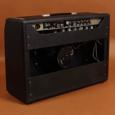 1964 Fender Deluxe Reverb Amp AB763 - Blackface image 2