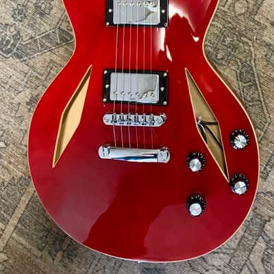 KGD Semi Hollow LP - Red image 4