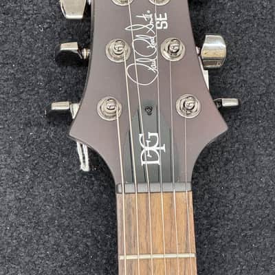 PRS SE DGT David Grissom Tremolo Signature Laurel Burl Limited Edition 2025 - McCarty Tobacco Burst image 4