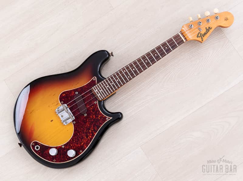 1966 Fender Mandocaster Vintage Electric Mandolin Sunburst, 100% Original w/ Case image 1