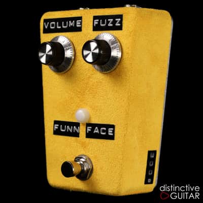 Shin's Music Fun Face Silicon Fuzz Pedal - Yellow Suede image 3