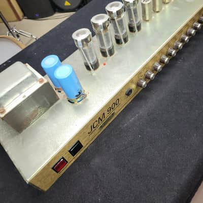 Marshall JCM900 Valve Head 100W Model 4100 (1991) + Cabinet Marshall 1960A 300w (2001) image 8