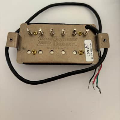 Vintage Seymour Duncan SH-2N Jazz humbucker pickup - Black image 2